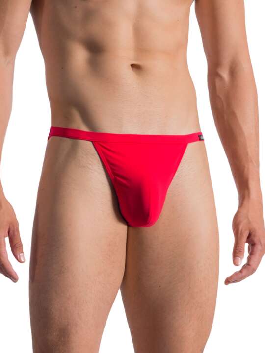 107822O Athletic bathing suit BLU1200 Olaf Benz Red face