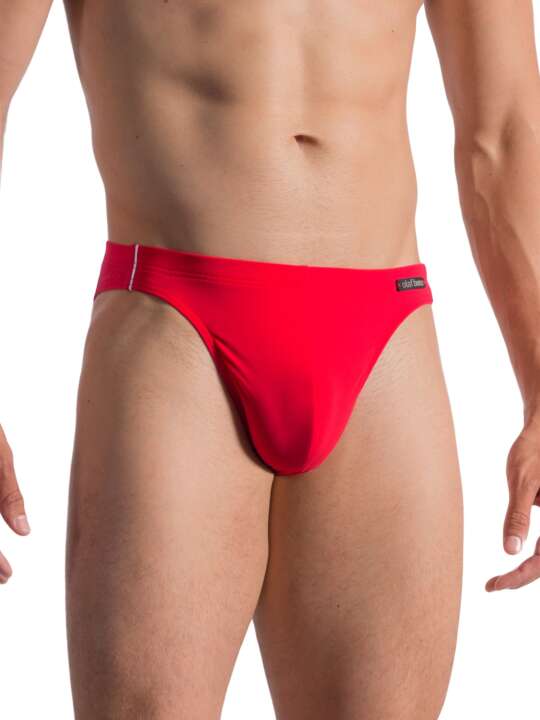 107821O Slip de bain BLU1200 Olaf Benz Rouge face