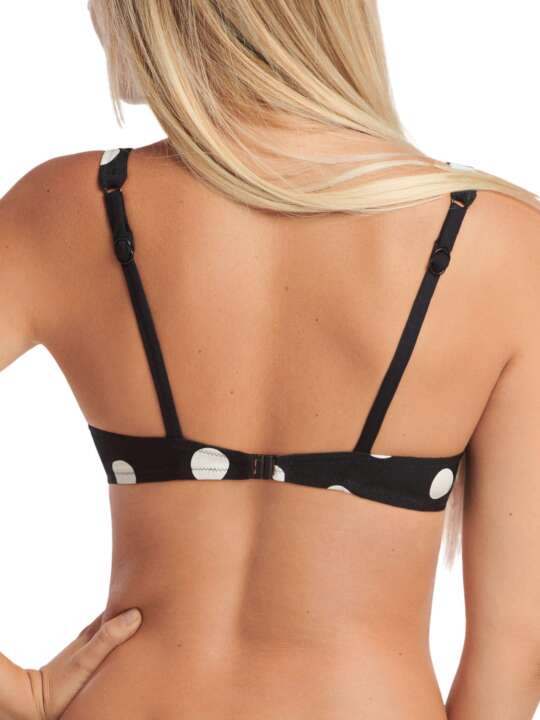 40602LI Haut maillot de bain armaturé La Paz Lisca Noir face