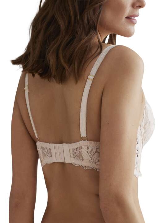 30915SE Soutien-gorge triangle plongeant Filipa Selmark Rose face