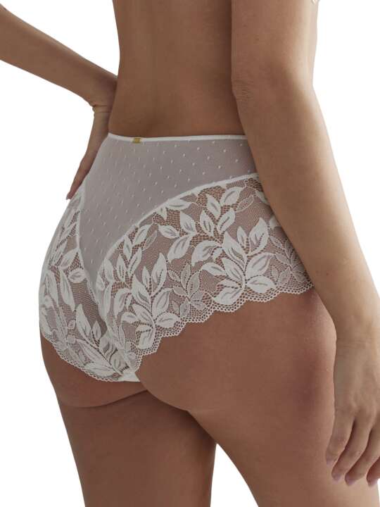 30903SE Slip taille haute Filipa Mariage Selmark Ivoire face