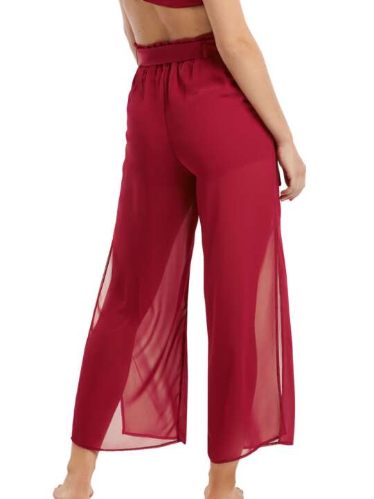 49478LI Pantalon de plage Isola Rossa Lisca Rouge face