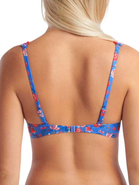 40586LI Haut maillot de bain armaturé Java Lisca Bleu face