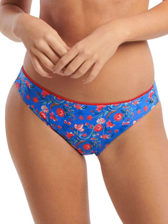 41527LI Bas maillot slip de bain Java Lisca Bleu face