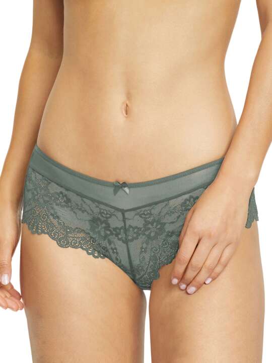 PA005LA Shorty Melissa Lascana Khaki face