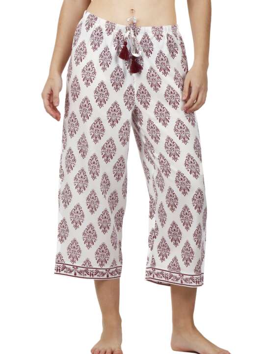 19666AD Beach Pants Cord Admas Plum face