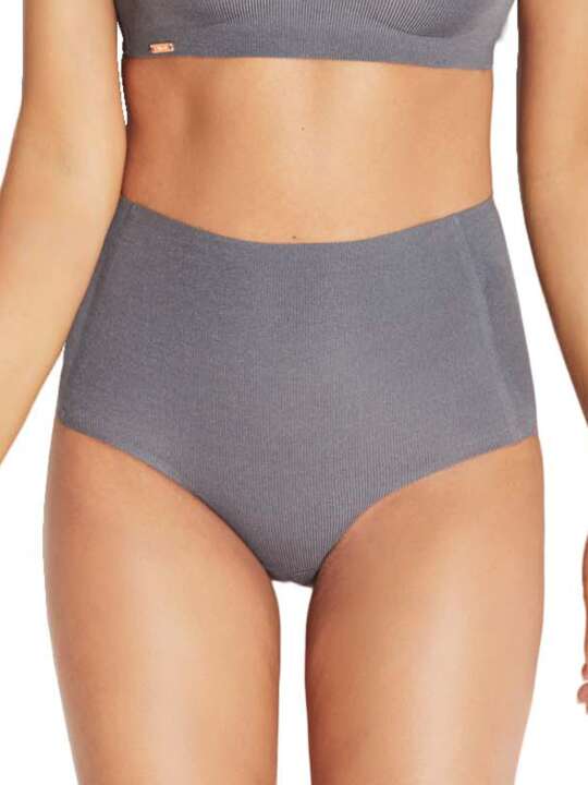 10603SE Slip taille haute One Selmark Gris face