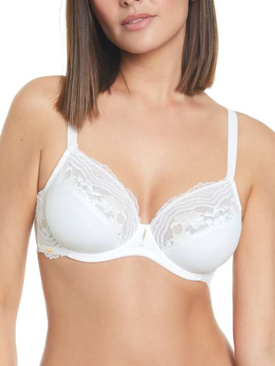 20911SE Interlocking bra Ludovica Mariage Selmark Ivory face