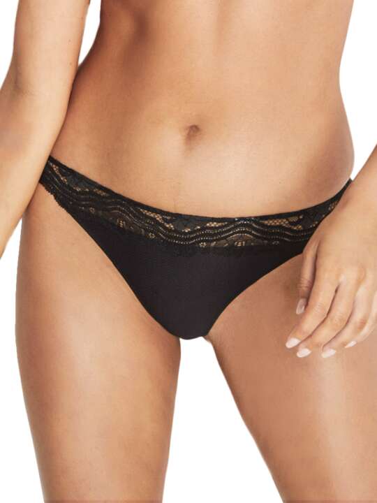 20901SE String Ludovica Selmark Noir face