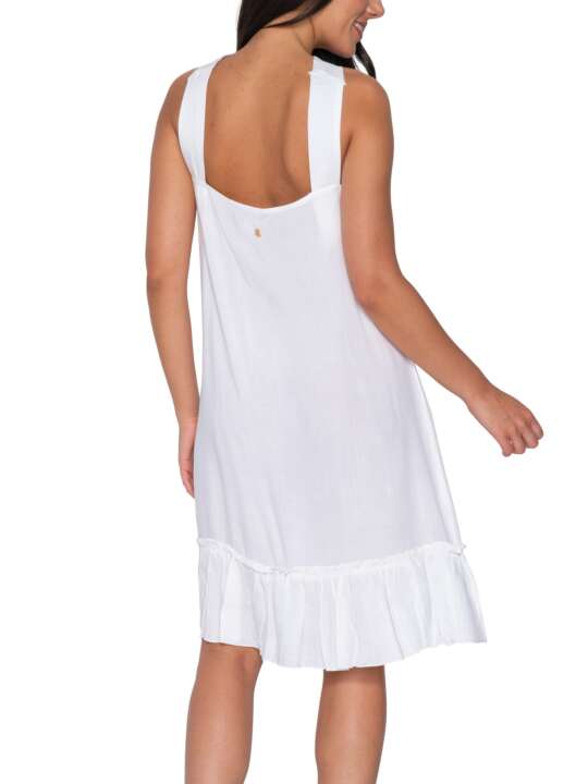 93883LU Robe estivale Alice Luna Splendida Blanc face