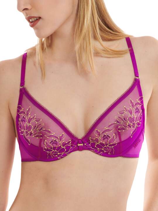 10333LI Soutien-gorge armaturé multi-positions Jive Lisca Violet face