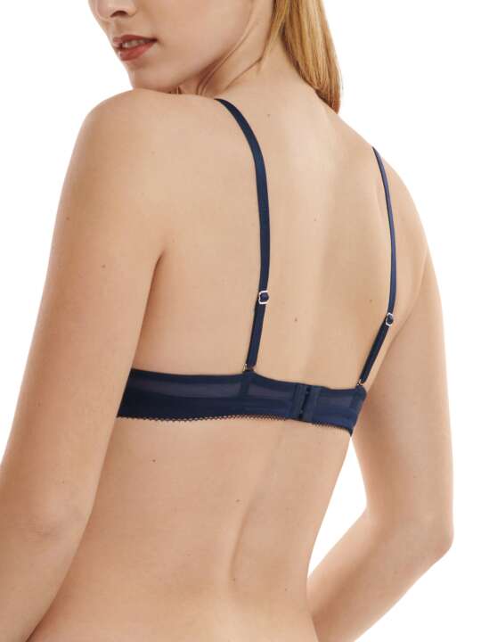 10334LI Soutien-gorge préformé multipositions Jive Lisca Bleu face