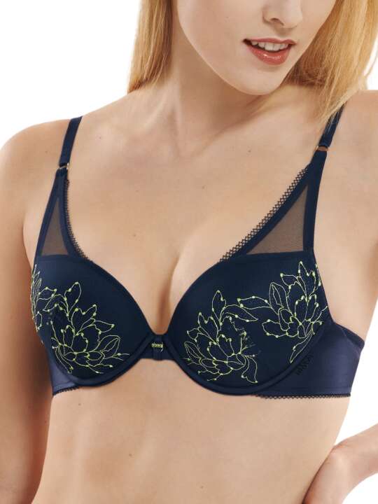 10335LI Soutien-gorge push-up Jive Lisca Bleu face