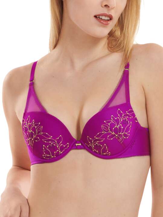 10335LI Soutien-gorge push-up Jive Lisca Violet face