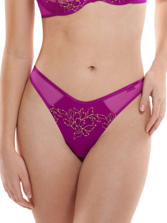 12330LI String échancré Jive Lisca Violet face