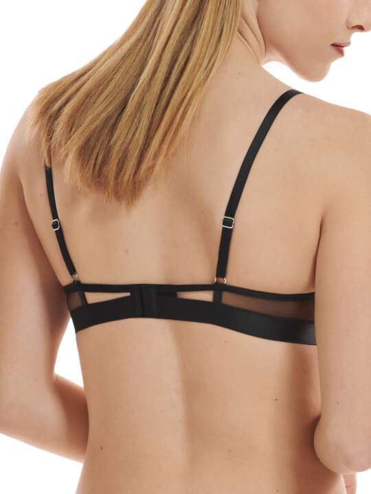 10337LI Soutien-gorge sans armatures Flamenco Lisca Noir face