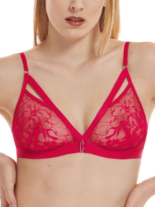 10337LI Soutien-gorge sans armatures Flamenco Lisca Rouge face