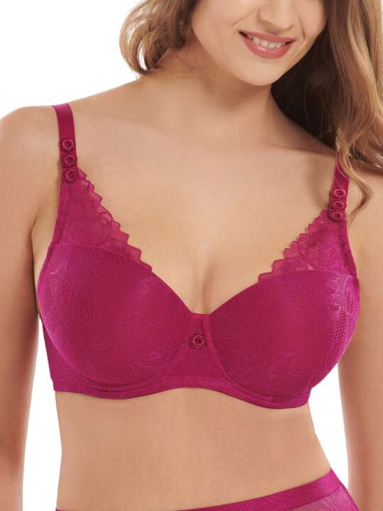 20315LI Soutien-gorge préformé Karin Lisca Violet face