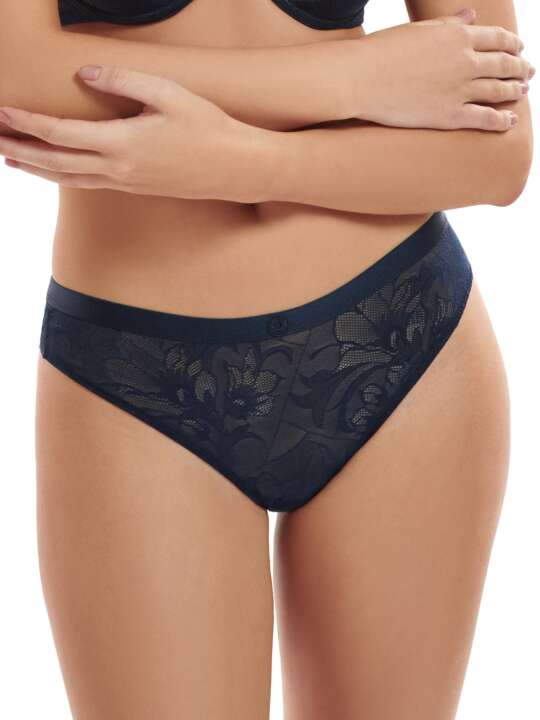 22279LI Slip échancré Karin Lisca Bleu face