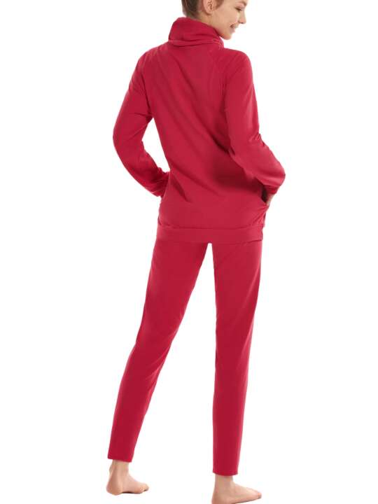 63449LI Pyjama tenue d'intérieur leggings top manches longues Starlight Lisca Cheek Rouge face