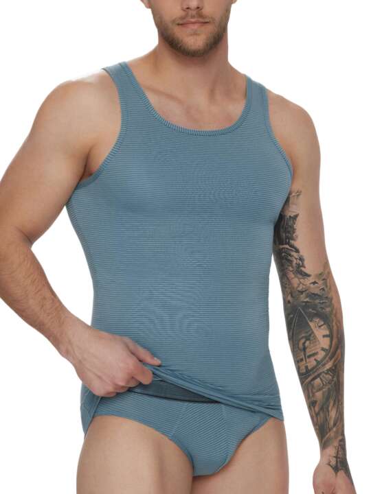 31006LI Zeus Lisca Men Tank Top Sky Blue face