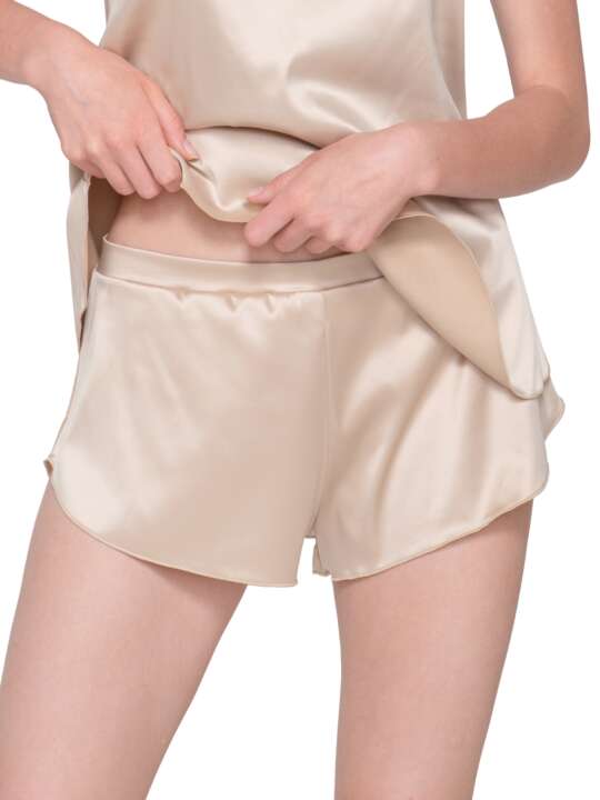 80205LU Short Bas pyjama Prestige Luna Splendida Beige face