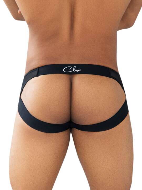 0951CL0 Jockstrap Primal Clever Noir face