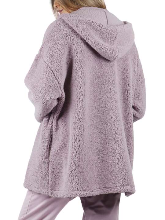 57542AD Veste d'intérieur Comfort Home Admas Violet face