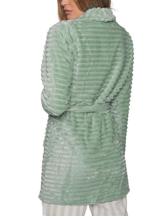 57325AD Robe chambre Winter Paisley Admas Vert face