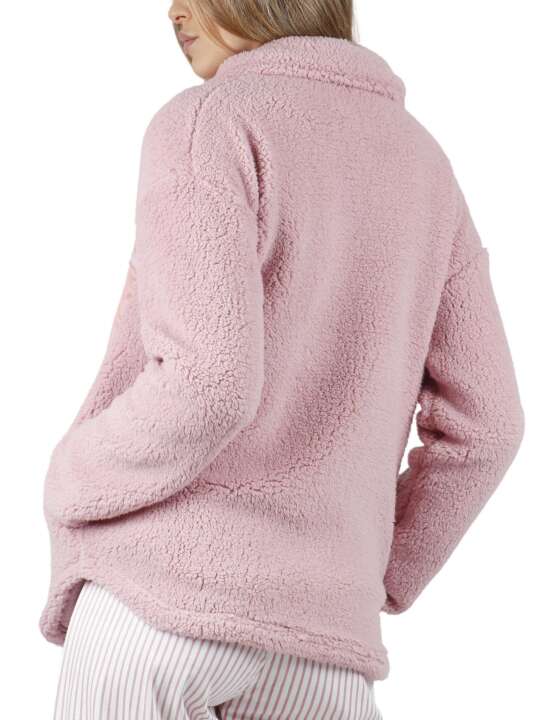57541AD Veste d'intérieur Soft Home Admas Rose face