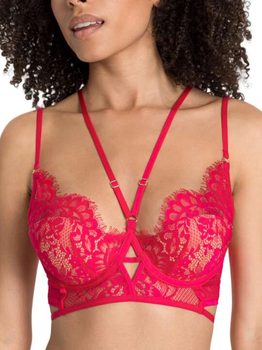 AK391PB Soutien-gorge push-up Temptation Lascana Rose face