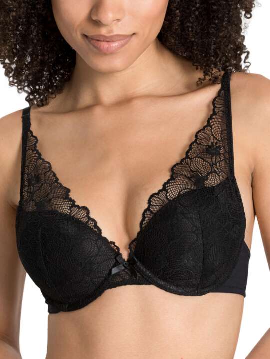 GI52FB2 Soutien-gorge préformé Michelle Lascana Noir face