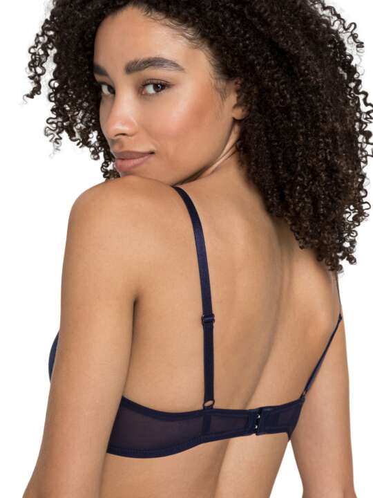 AK130PB Soutien-gorge push-up Sophia Lascana Bleu face