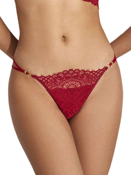 90801SE String Davinia Selmark Rouge face