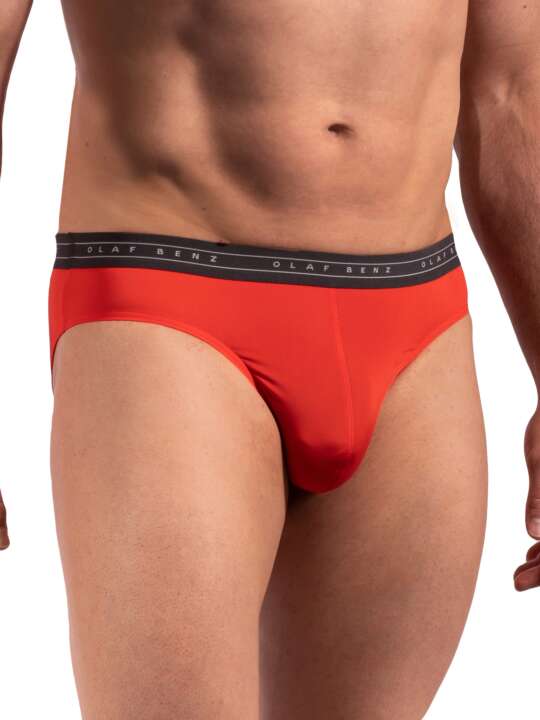 109202O Sports briefs RED2264 Olaf Benz Orange face