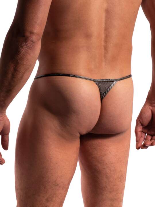 212140M String Stripper M2281 Nightclub Manstore Silver face