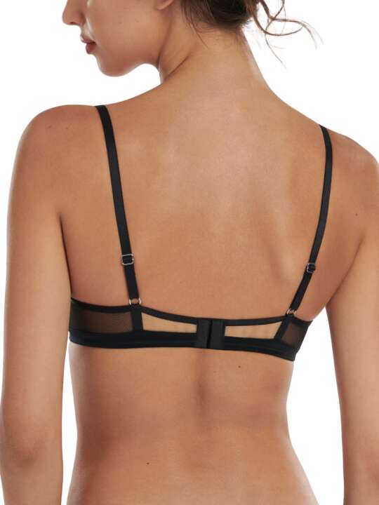 10343LI Soutien-gorge préformé Dione Lisca Noir face