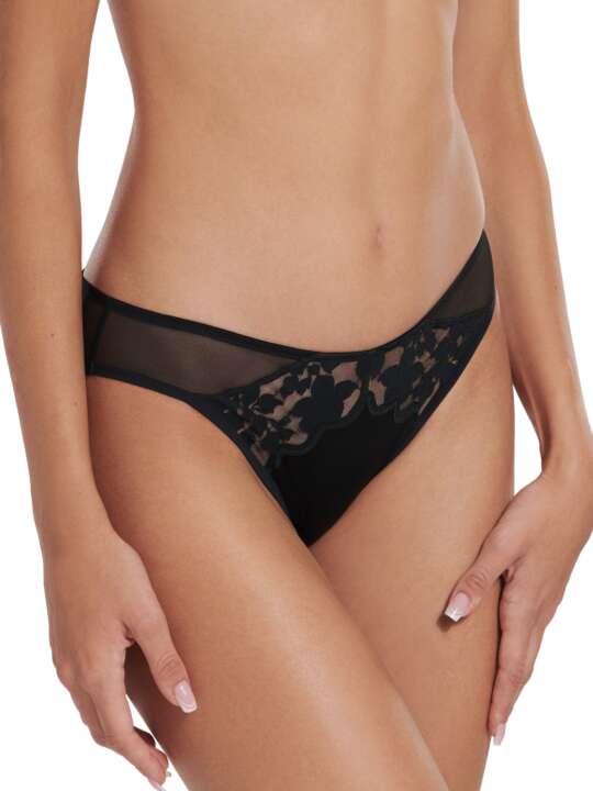 22283LI Slip Leonie Lisca Noir face