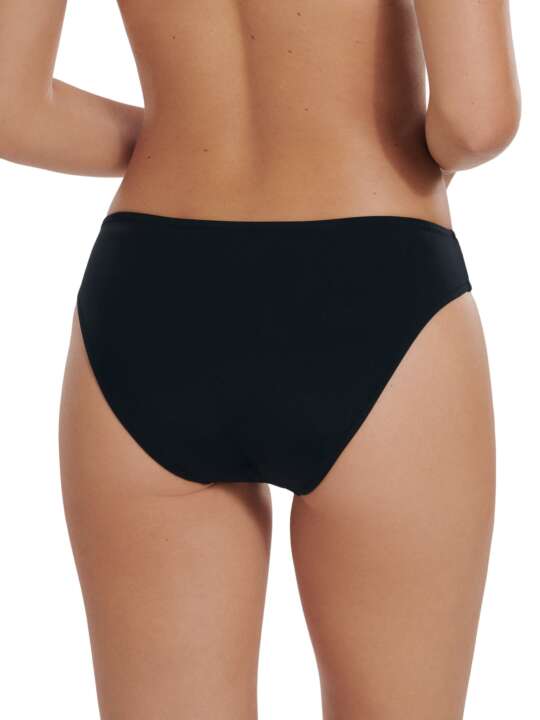 41618LI Bas maillot slip de bain Rhodes Lisca Noir face