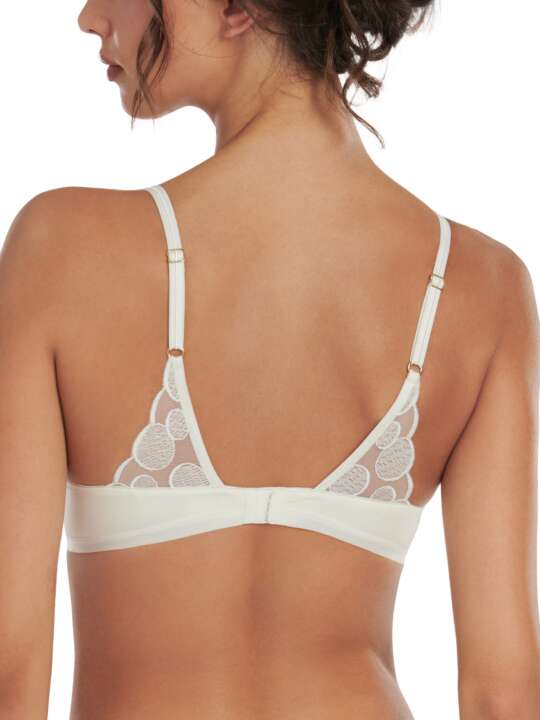 10345LI Soutien-gorge armaturé Venus Mariage Lisca Ivoire face