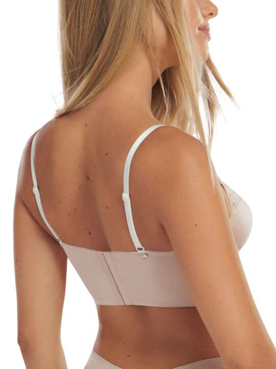 60502LI Soutien-gorge bustier armaturé Posh Lisca Cheek Beige face