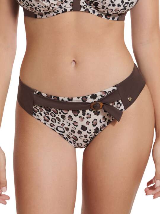 41592LI Bas maillot slip de bain Veracruz Lisca Marron face