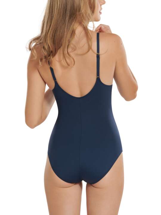 43506LI Maillot de bain une pièce préformé Veracruz Lisca Bleu face