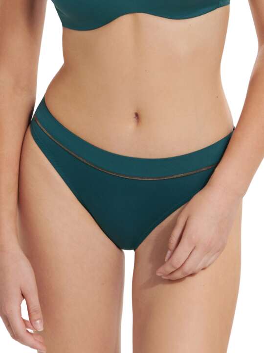 41573LI Bas maillot slip de bain Umbria Lisca Vert face