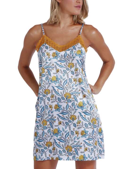 61138AD Babydoll Bright Jardin Admas Yellow face