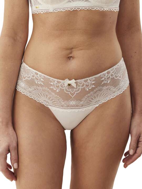 31006SE Shorty string Penelope Mariage Selmark Ivoire face