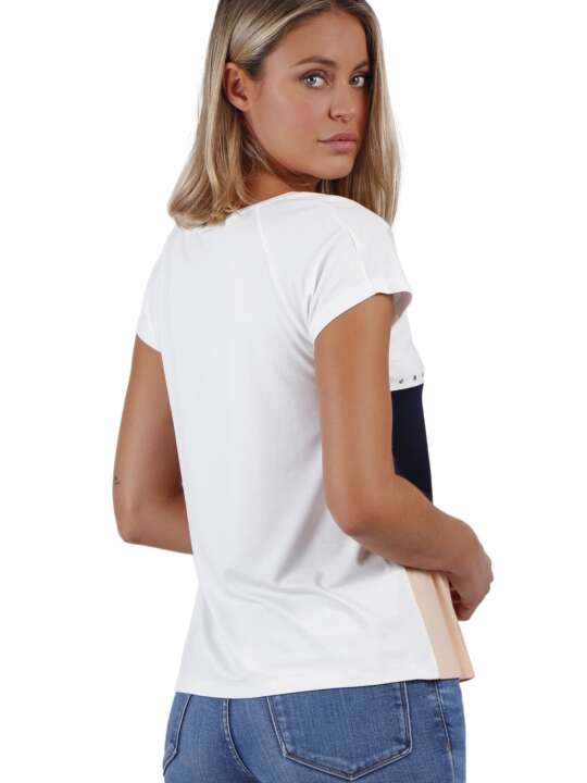 43480AD Short sleeve T-shirt Tricolor Admas Ivory face