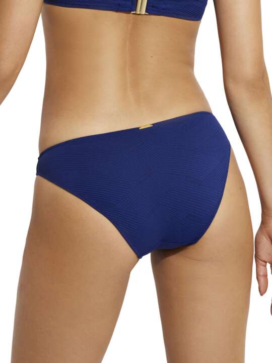 BI207SE Bas maillot slip de bain taille basse Cosmopolitan Selmark Mare Bleu Marine face