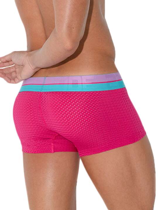 2082COD Boxer Bright Mesh Code22 Rose face