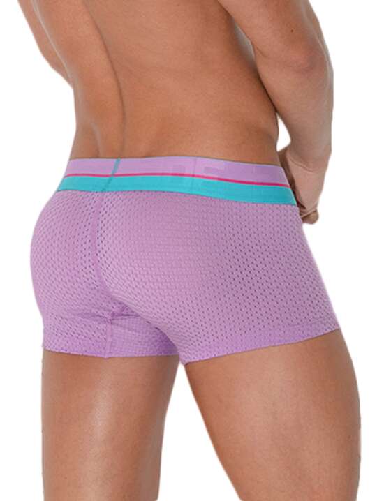 2082COD Boxer Bright Mesh Code22 Violet face